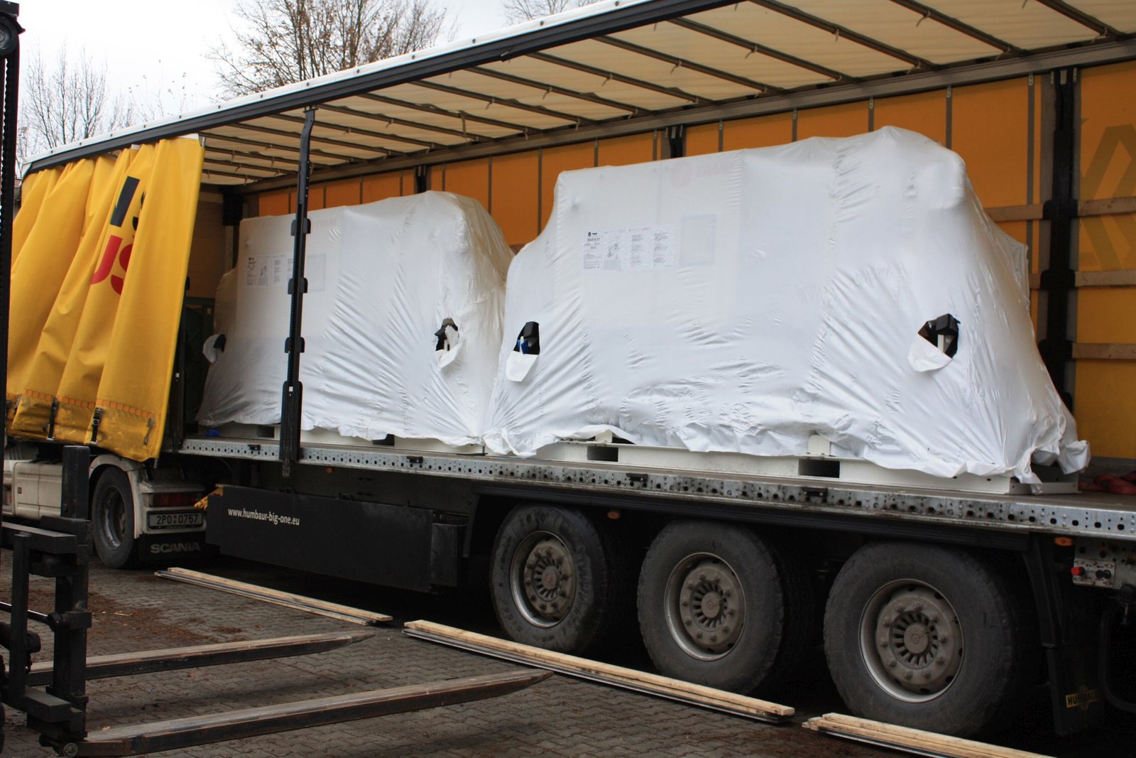 Kompressoren-Verladung